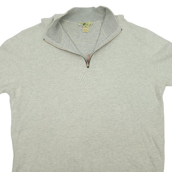 Vintage Joe Marlin Pullover Sweater Quarter Zip Men Size XL Retro Soft Cotton - Picture 11 of 12